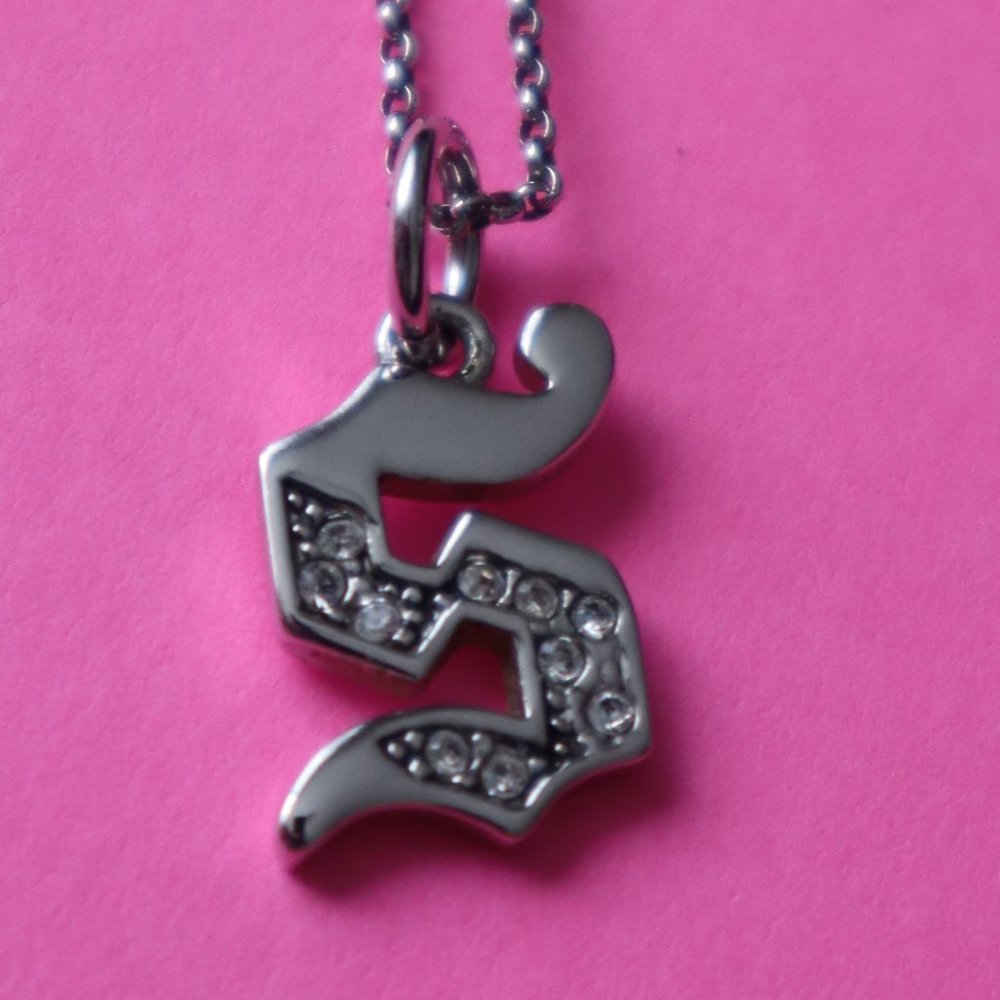 Juicy Couture Initial "S" Necklace